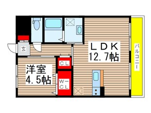 ウィズダムの物件間取画像